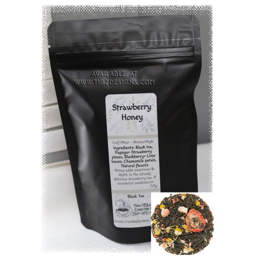 Strawberry Honey Tea - Black Tea 